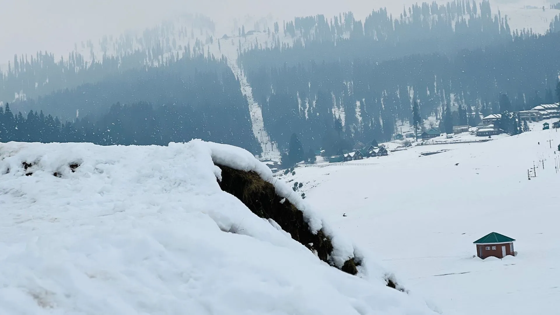 Gulmarg snow